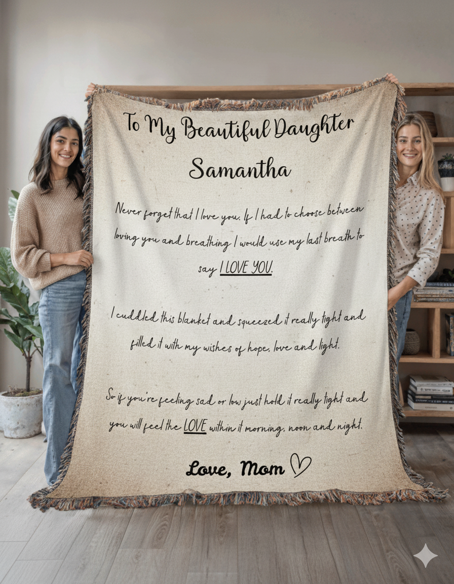 Artwork Heirloom Woven Blanket (Portrait)