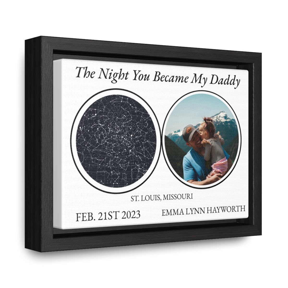 Gallery Canvas Wraps, Horizontal Frame