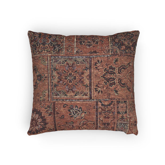 Cozy Boho Woven Pillow