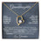 Custom Signature Granddaughter - "Capable of Anything" Beautiful 14k Gold Necklace