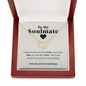 To My Soulmate - Your Last Everything | 10K Solid Gold & Diamond Necklace