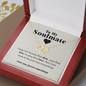 To My Soulmate - Your Last Everything | 10K Solid Gold & Diamond Necklace