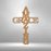 Amazing Grace Faith - Metal Wall Art Word Cross | Made in USA Copper 15