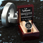 Soulmate Watch and Poem Card with Gifting Box, Anniversary Gift for Him