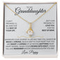 Granddaughter - (Love Poppy) Wherever Your Journey Leads You 18K Yellow Gold Finish Standard Box