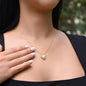 Grandmother and Granddaughter - Special Bond, Gold and Stainless Steel Necklace for Granddaughters