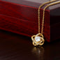Grandmother and Granddaughter - Special Bond, Gold and Stainless Steel Necklace for Granddaughters