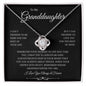 Granddaughter Gift Idea from Grandma and Grandpa, Graduation Present, Christmas Gift 14K White Gold Finish Standard Box