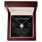 Granddaughter Gift Idea from Grandma and Grandpa, Graduation Present, Christmas Gift 18K Yellow Gold Finish Luxury Box