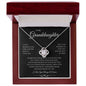 Granddaughter Gift Idea from Grandma and Grandpa, Graduation Present, Christmas Gift 14K White Gold Finish Luxury Box