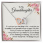 Granddaughter - Always Love You | Rose Gold Connected Hearts Necklace