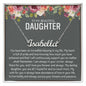 Beautiful Daughter | Beautiful Silver Personalized Name or Word Necklace Polished Stainless Steel Standard Box
