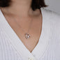 To My Soulmate - Your Smile | Stainless Steel and Gold Heart Necklace