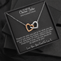 No Friend As Special As You - Best Friend Necklace | Interlocking Hearts Unbreakable Bond Necklace and Gift Box
