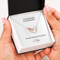 Cristina to My Meredith - You Will Always Be My Person | Locked Hearts Friendship Necklace Standard Box
