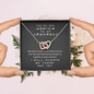 The Monica to My Rachel | Interlocked Hearts Eternal Friendship Necklace