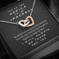The Monica to My Rachel | Interlocked Hearts Eternal Friendship Necklace Standard Box