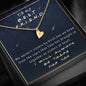 To My Best Friend - I'll Be There For You | 18k Gold / Silver Personalized Hearts Friendship Necklace 18K Yellow Gold Finish - 1 Heart