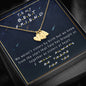 To My Best Friend - I'll Be There For You | 18k Gold / Silver Personalized Hearts Friendship Necklace 18K Yellow Gold Finish - 3 Hearts