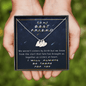 To My Best Friend - I'll Be There For You | 18k Gold / Silver Personalized Hearts Friendship Necklace