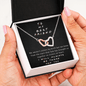To My Best Friend | I'll Be There For You | Interlocking Hearts Necklace Interlocking Heart Necklace