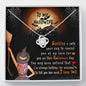 To My Wife | Halloween Message Card | Eternal Love Knot Necklace | 14K White Gold 14K White Gold