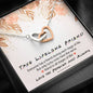 True Lifelong Friend - I'm So Lucky | Interconnected Heart Friendship Necklace Default Title