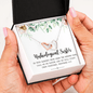 Unbiological Sister | Call on Me Proverbs 3:15 | Interlocking Hearts Necklace