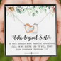 Unbiological Sister | Call on Me Proverbs 3:15 | Interlocking Hearts Necklace Interlocking Heart Necklace